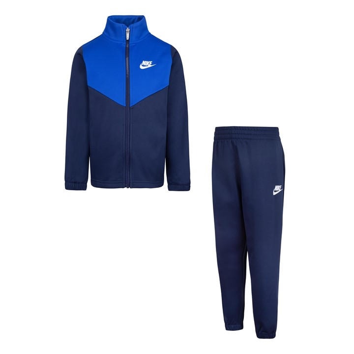 Nike Boys Blue Nsw Poly Tracksuit Infant in Size 4 - 5 Years, Sports Direct