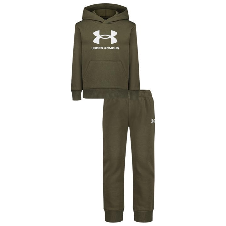 Under Armour Boys Blue Big Logo Set Infant in Size 2 - 3 Years, Sports Direct