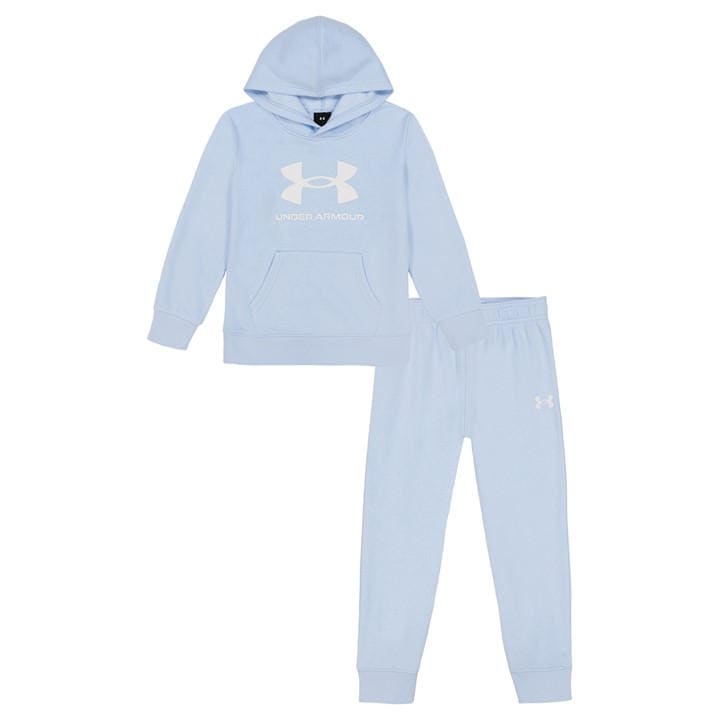 Under Armour Boys Blue Big Logo Set Infant in Size 2 - 3 Years, Sports Direct