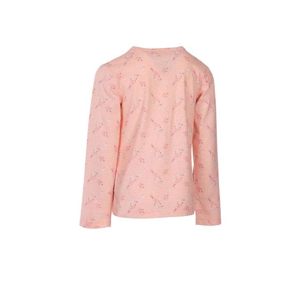 Розово - Trespass - Proceeds Long Sleeve Top Juniors