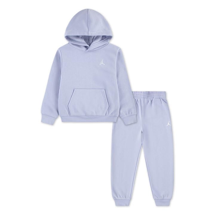Air Jordan Girls Purple Kids' Fleece Tracksuit in Size 5 - 6 Years, Sports Direct