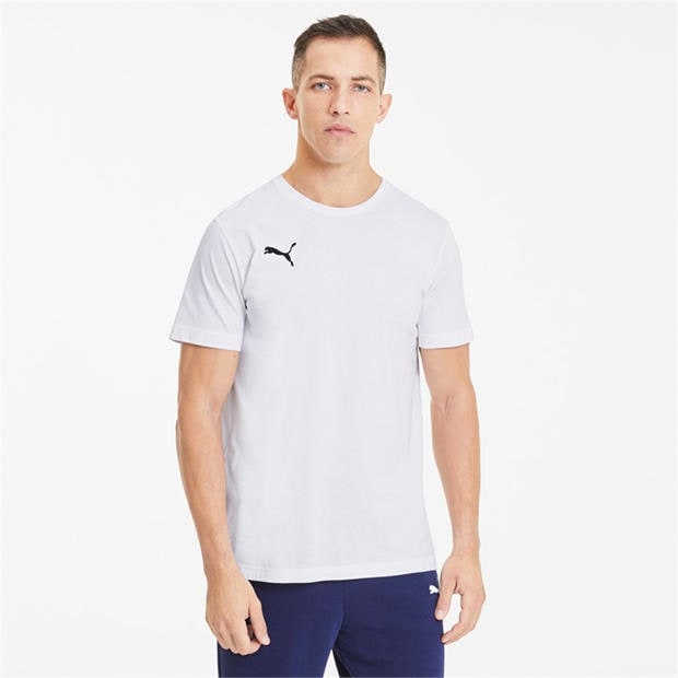 White - Puma - TeamGOAL 23 Casuals T-Shirt