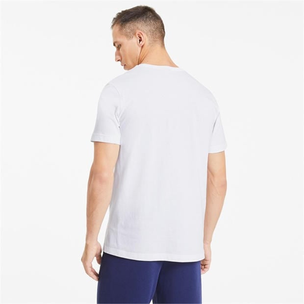 White - Puma - TeamGOAL 23 Casuals T-Shirt