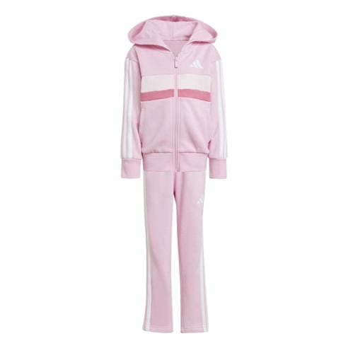 adidas - Kids' Cotton Fleece Jacket and Trousers Tracksuit