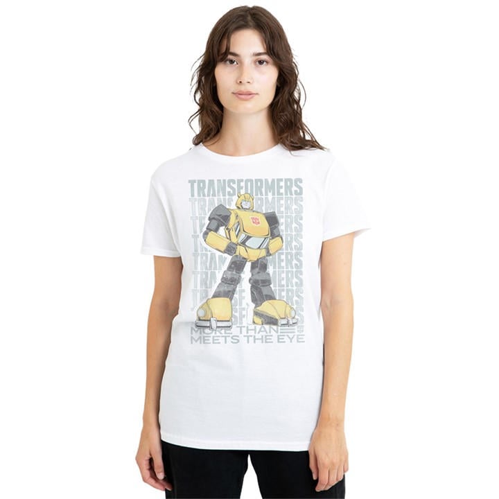 Hasbro Women's White Transformers Autobot More Than Meets The Eye Bumbl in Size XL, Sports Direct