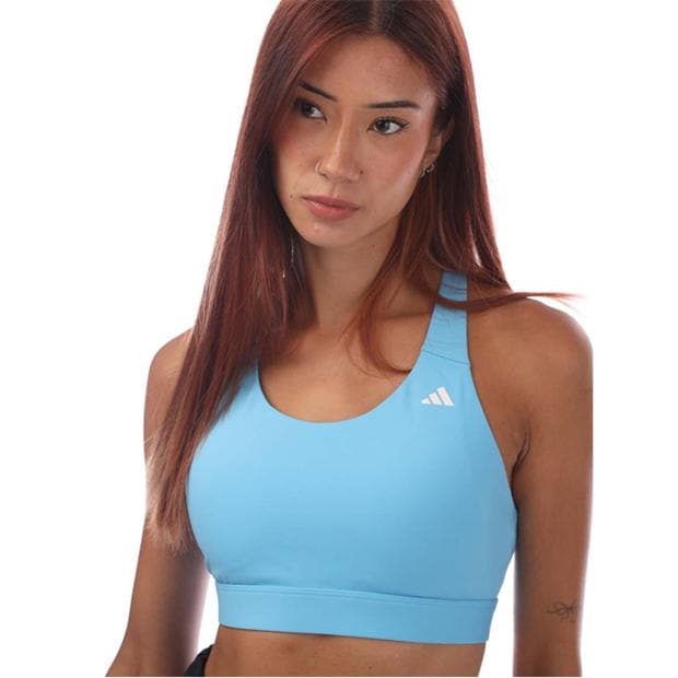 Blue - adidas - Ultimateadidas Run Medium-Support Bra
