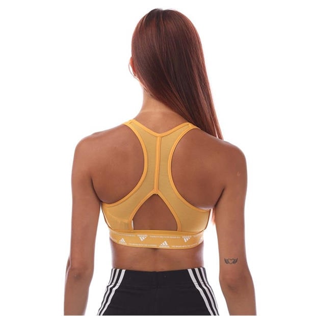 Yellow - adidas - Powerreact Training Medium-Support Bra