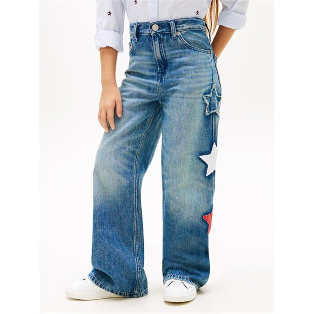 Hritgstardenim - Tommy Hilfiger - Kids' Wide Leg Jeans