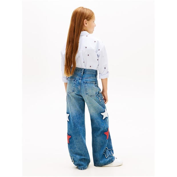 Hritgstardenim - Tommy Hilfiger - Kids' Wide Leg Jeans