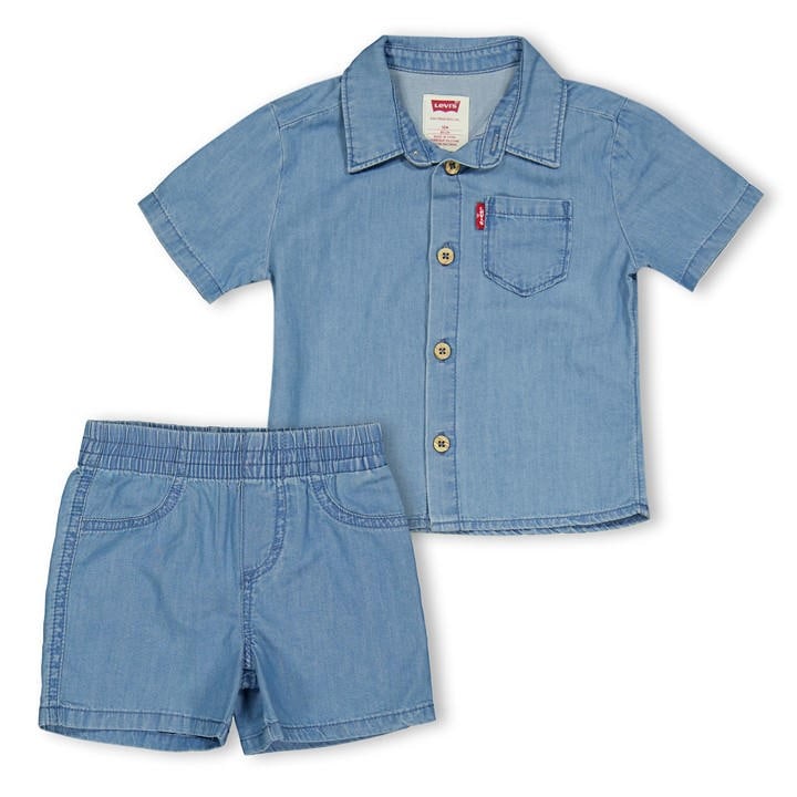 Levis Boys Blue Kids' Clothing Set, Sports Direct