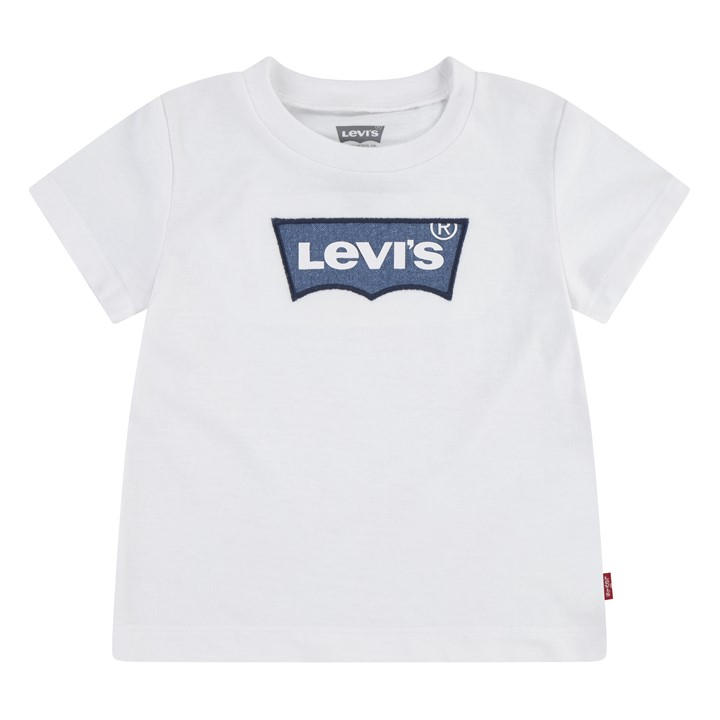Levis  Kids White ' T-Shirt in Size 6 - 12 Months, Sports Direct