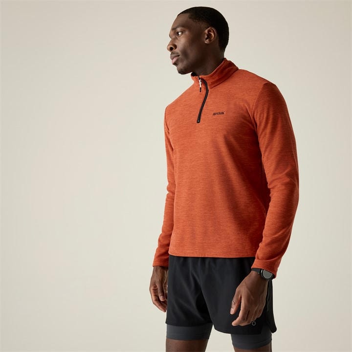 Regatta Men's Orange Thompson Marl Lightweight Fleece in Size 2XL, Sports Direct