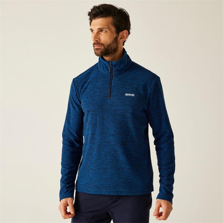 Regatta Men's Blue Thompson Marl Lightweight Fleece in Size 2XL, Sports Direct