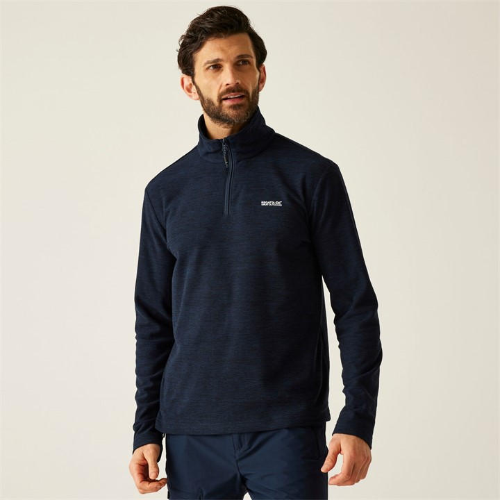 Regatta Men's Thompson Marl Fleece - Blue Medium - Image 5
