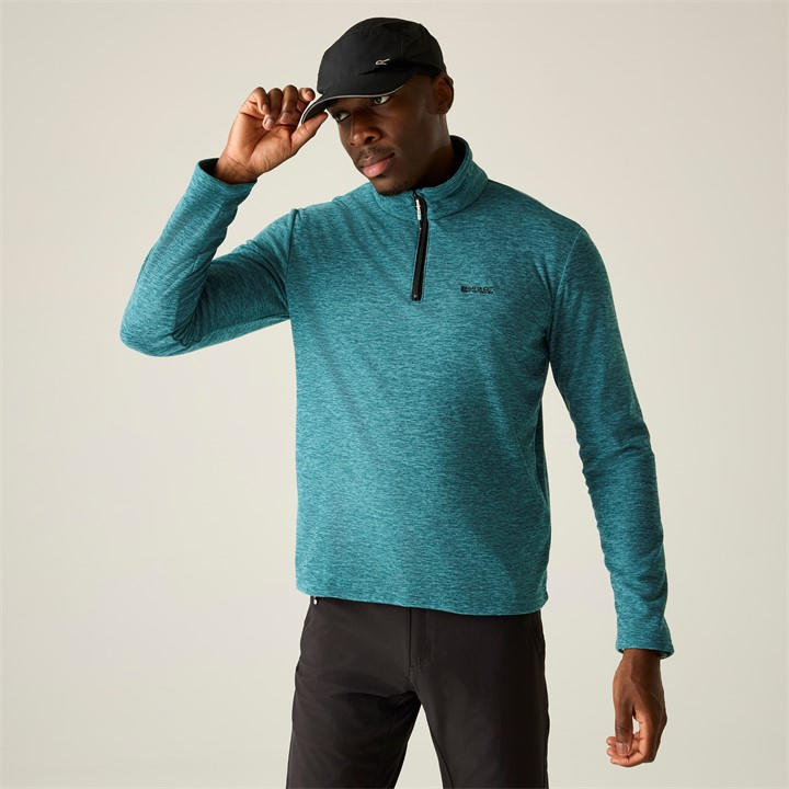 Regatta Men's Blue Thompson Marl Lightweight Fleece in Size 2XL, Sports Direct