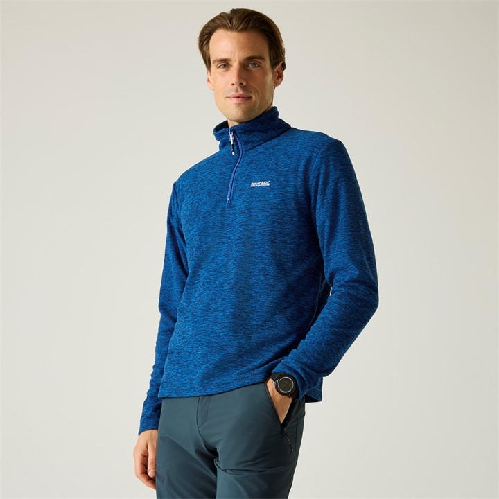 Regatta Men's Blue Thompson Marl Lightweight Fleece in Size 2XL, Sports Direct
