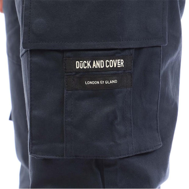 Navy - Duck and Cover - Chemmer Woven Joggers