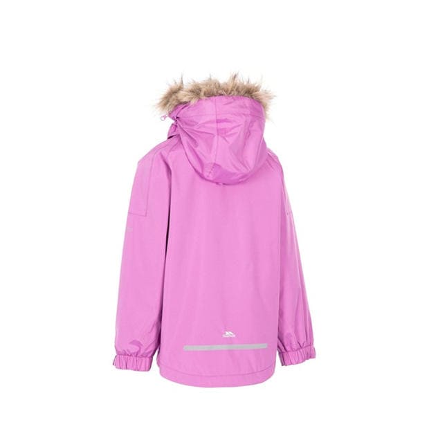 Розово - Trespass - Outshine 3 in 1 Jacket Juniors