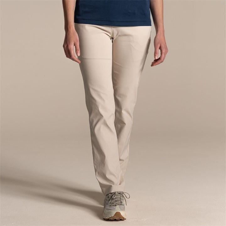Craghoppers Women's Beige Kiwi Pro Iii Water-Repellent Trousers, Sports Direct