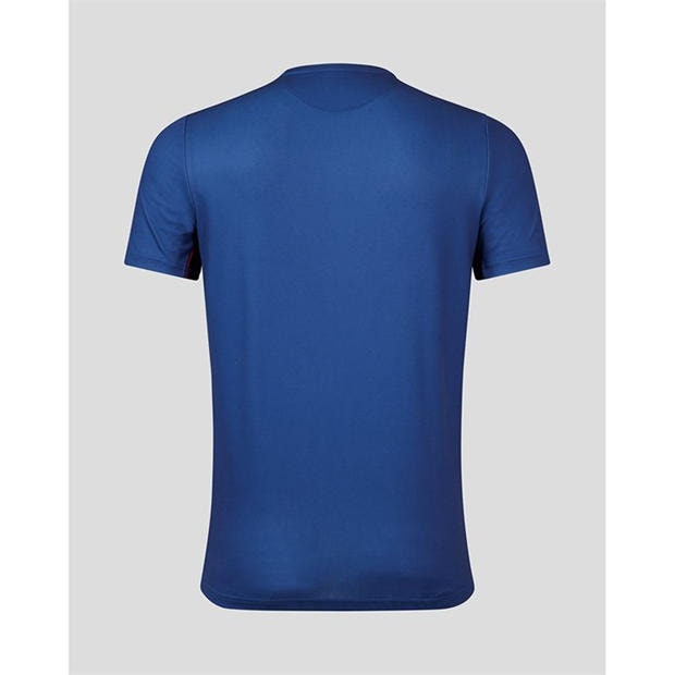 Navy/Red - Castore - Men's Rangers Short Sleeve Licensed T-Shirt