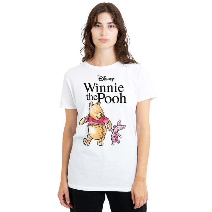 forest  Women's  Winnie The Pooh Piglet T-Shirt, Football by Disney, Sports Direct