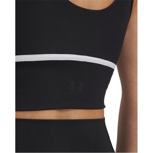 Черно - Under Armour - Meridian Piped Crop Tank Top