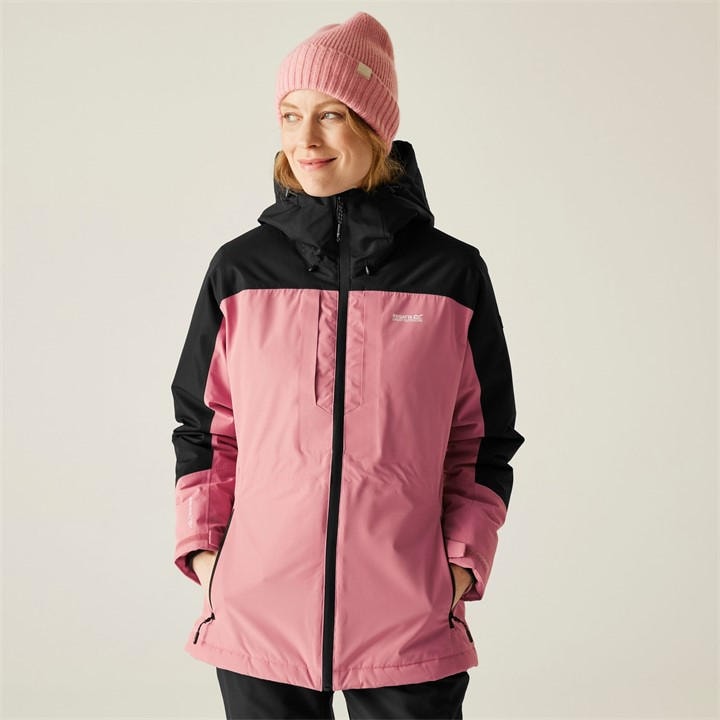 Regatta Women's Pink Maldeine Isotex Thermoguard Insulated Waterproof Jacket in Size 12, Sports Direct