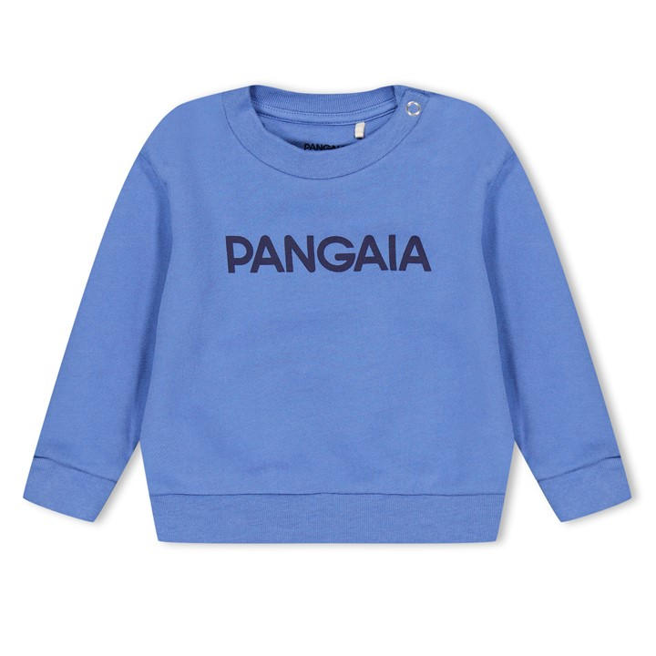 Pangaia  Kids Blue ' Logo Crew Neck Sweatshirt in Size 9 - 12 Months, Sports Direct