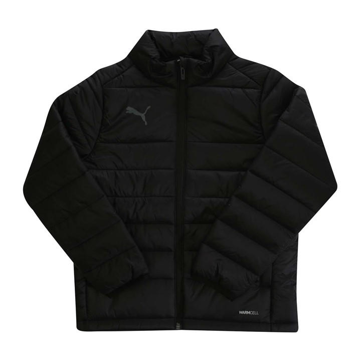 Puma Boys Black Team Liga Light Jacket Size 5