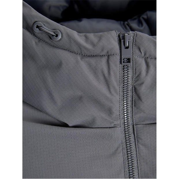 Grey - Jack and Jones - Brady Long Puffer Jacket