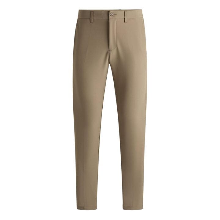 Boss Men's Green T Commuter Slim-Fit Chinos, Sports Direct