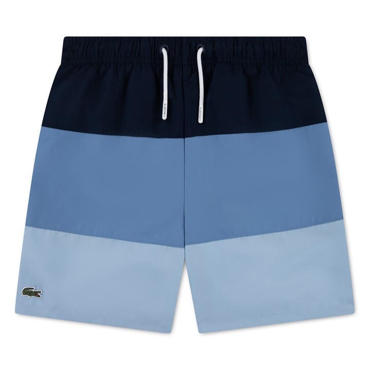 Lacoste Boys Blue Kids' Swim Shorts, Sports Direct