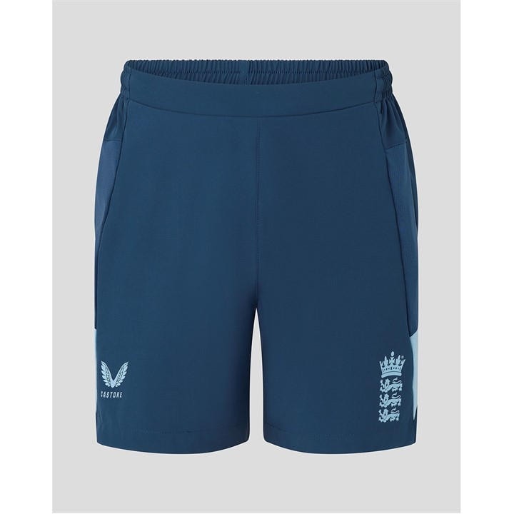 Castore  Kids Blue Kids 26/27 Performance Shorts in Size 13 - 14 Years, Sports Direct