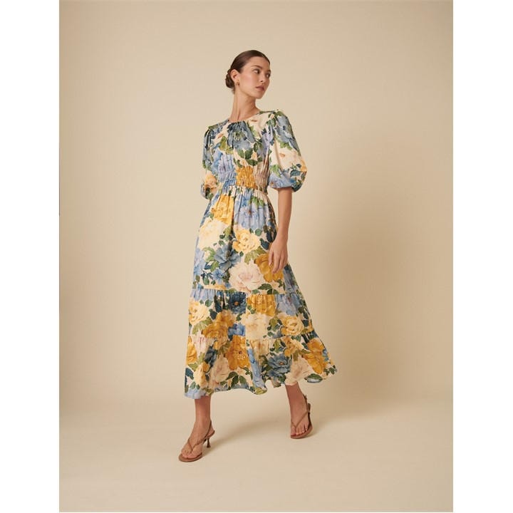 Nobodys  Women's  Elena Maxi Dress in Size 10, Sports Direct