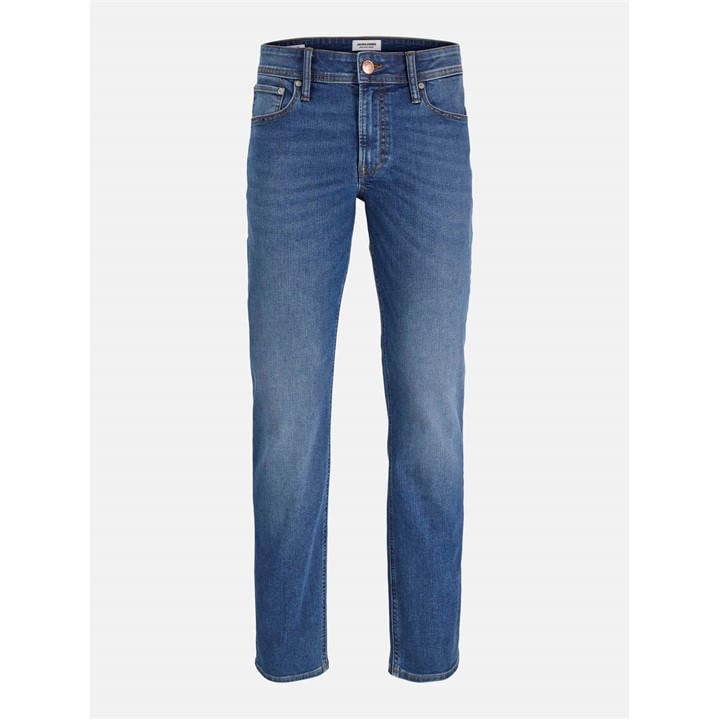 JACK & JONES JJICLARK JJBASIC SQ 223 NOOS Regular Fit Jeans | Regular Fit, Plain, Casual, Maximum temperature 30°C normal process - Image 4