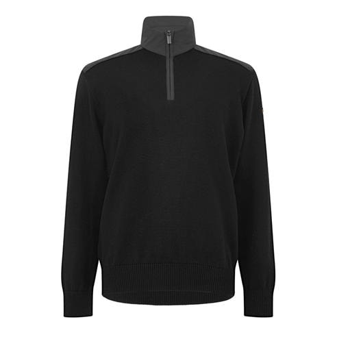 PAUL AND SHARK - Men's Wool 1/4 Zip Knitted Top