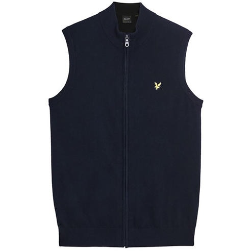 Lyle and Scott - Men's Zipped Knitted Sweater Vest