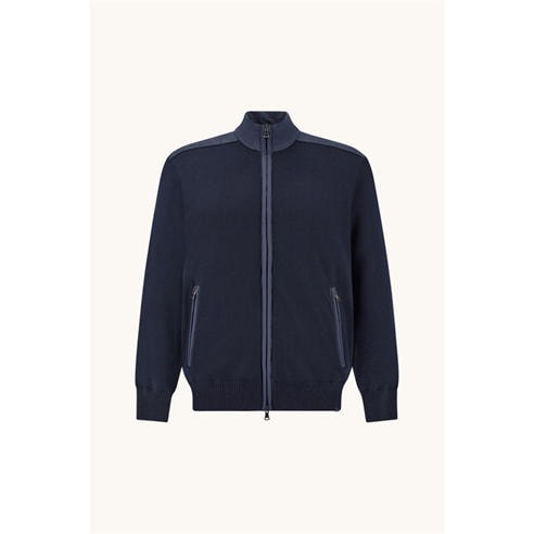 PAUL AND SHARK - Men's Wool Full-Zip Cardigan