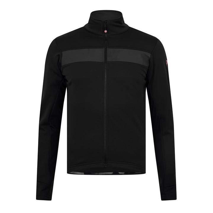 Sports Direct Castelli Men's Raddoppia Windproof Thermal Performance Cycling Jacket - Black | Massive selection of Sports + Interest FREE credit.