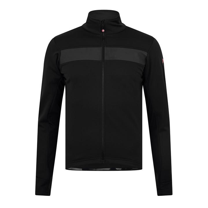 Sports Direct Castelli Men's Raddoppia Windproof Thermal Performance Cycling Jacket - Black | Massive selection of Sports + Interest FREE credit.