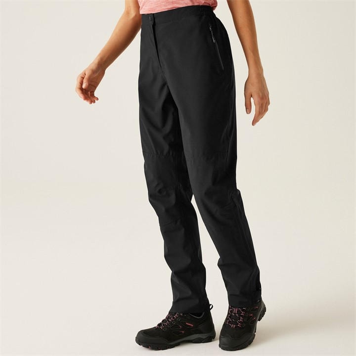Regatta Women's Highton Waterproof Overtrousers (Short Black 20 (3Xl) - Image 3