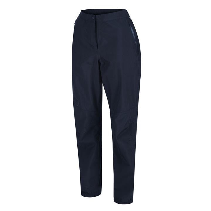 Regatta Women's Blue Highton Waterproof Overtrouser (S) in Size 12, Sports Direct