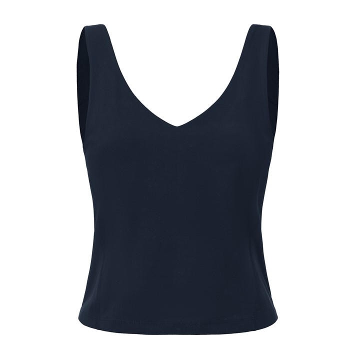La Gear Women's Blue V-Neck Active Tank Top in Size 8, Sports Direct