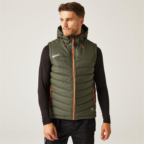 Jackets & Coats | E-Volve Stretch Hybrid Midlayer Bodywarmer | Regatta