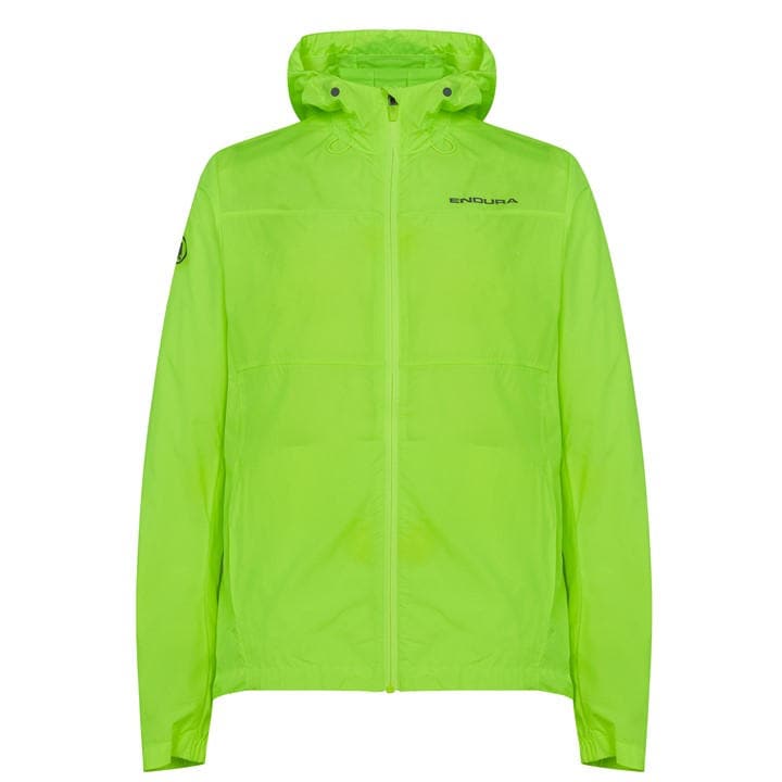 Endura Men's Yellow Hummvee Waterproof Windproof Long Sleeve Performance Cycling Jacket in Size L, Sports Direct