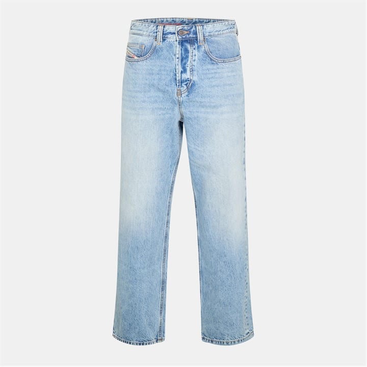 Diesel Men's Blue Wide Leg Jeans in Size 32 R, Sports Direct