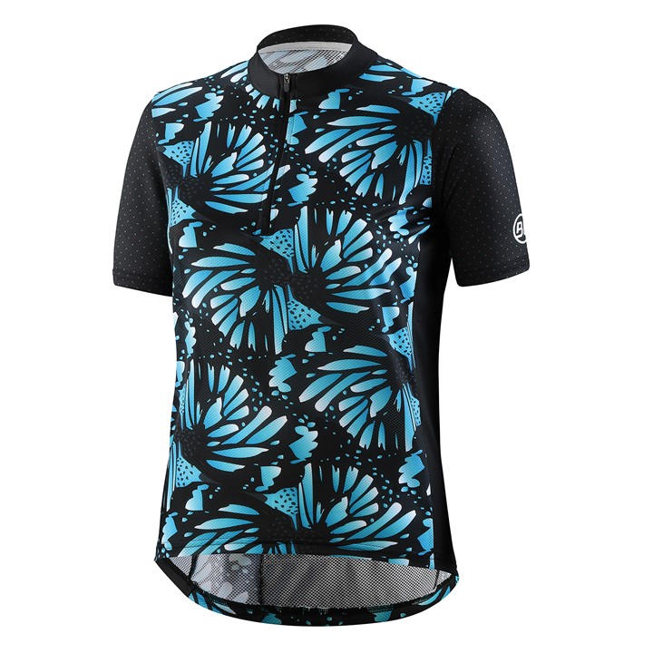 Bicycle Line Women's Black Dalia Short Sleeve Upf 30+ Loose Fit Cycling Jersey in Size 8, Sports Direct