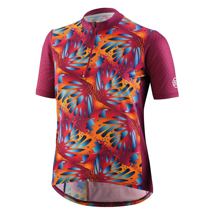 Bicycle Line Women's Purple Dalia Short Sleeve Upf 30+ Loose Fit Cycling Jersey in Size 8, Sports Direct