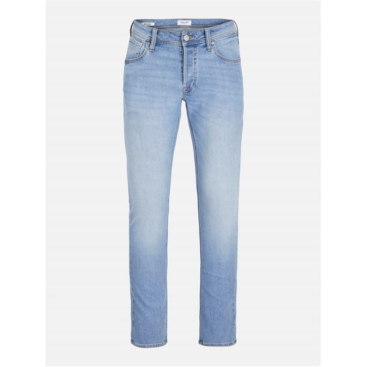 Jack And Jones Men's Blue Mike Original Tapered Jeans in Size 46 R, Sports Direct