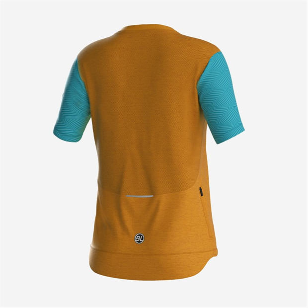 Musztarda - Bicycle Line - Women's ZOE Half Zip Short Sleeve Cycling Jersey